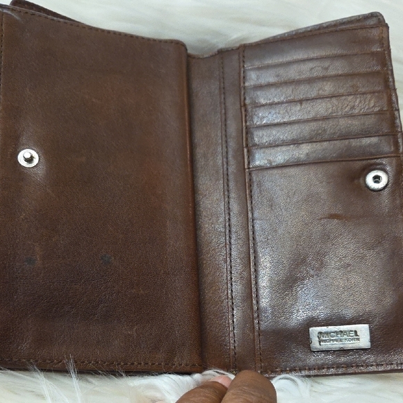 Michael Kors Brown and Tan Wallet - Picture 3 of 5